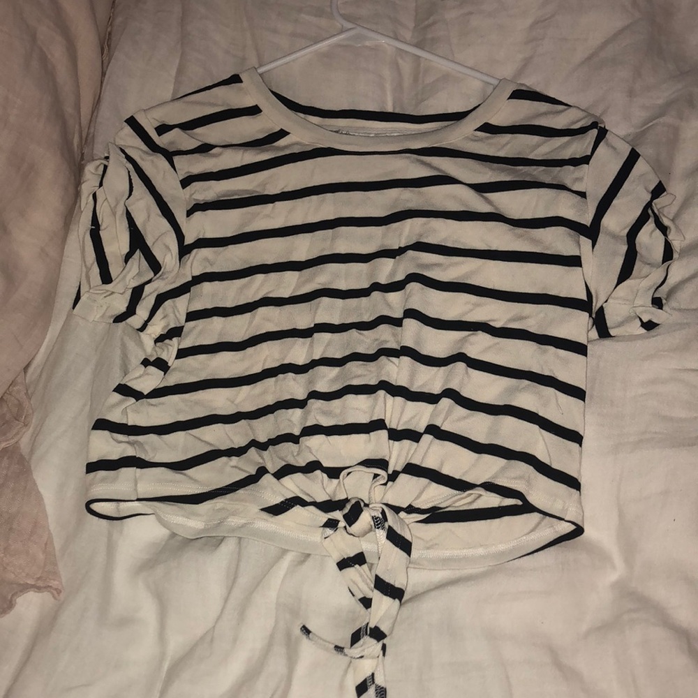 Stripe crop top